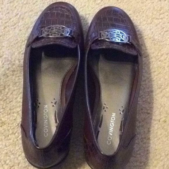 Covington Brown Sylvan Shoes Sz 6.5 - Picture 2 of 6